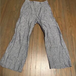 Everlane Women's Striped Wide Leg Pants